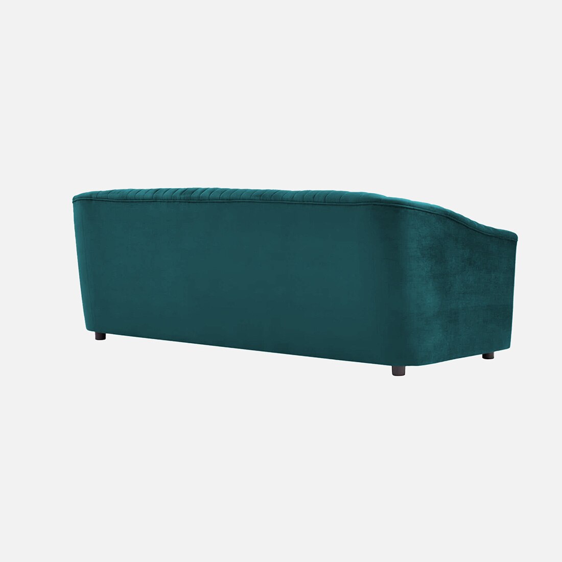 Camro Fabric Sofa (Teal Blue)