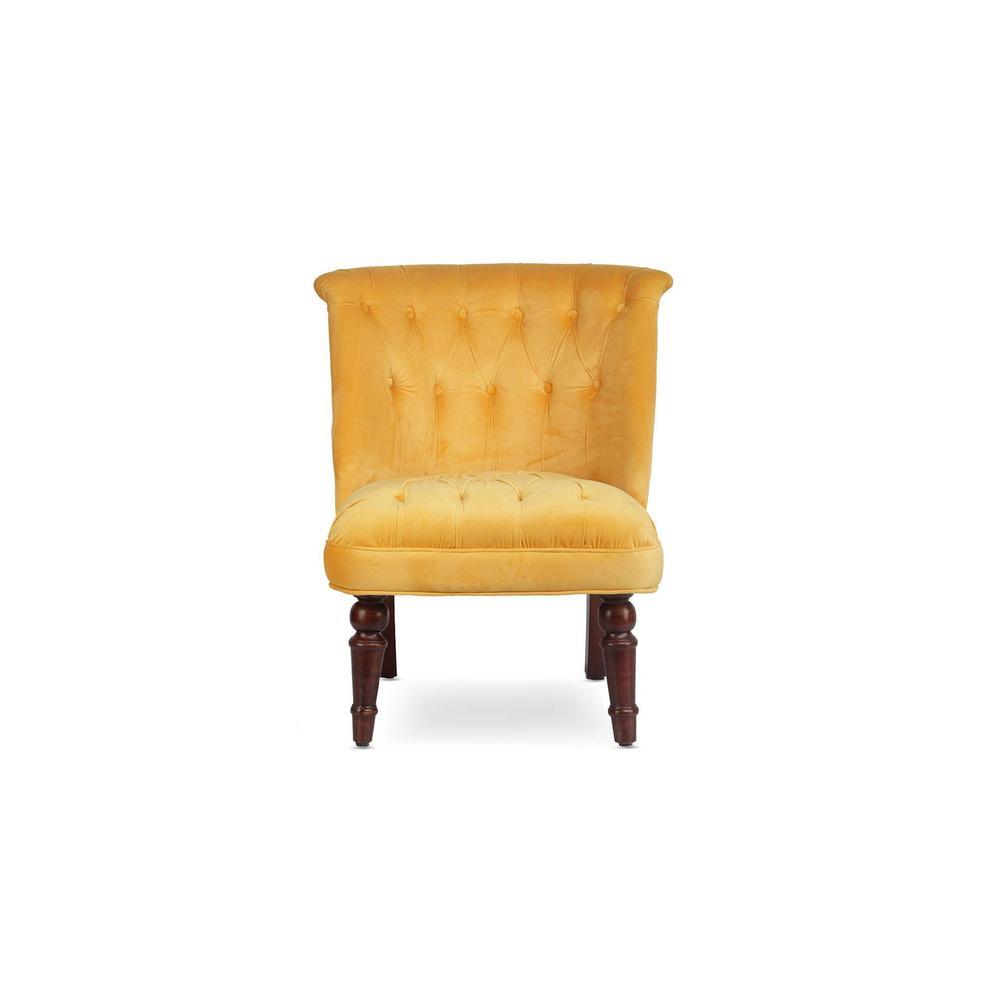 Finnegan Accent Chair - Yellow (Colour : yellow)