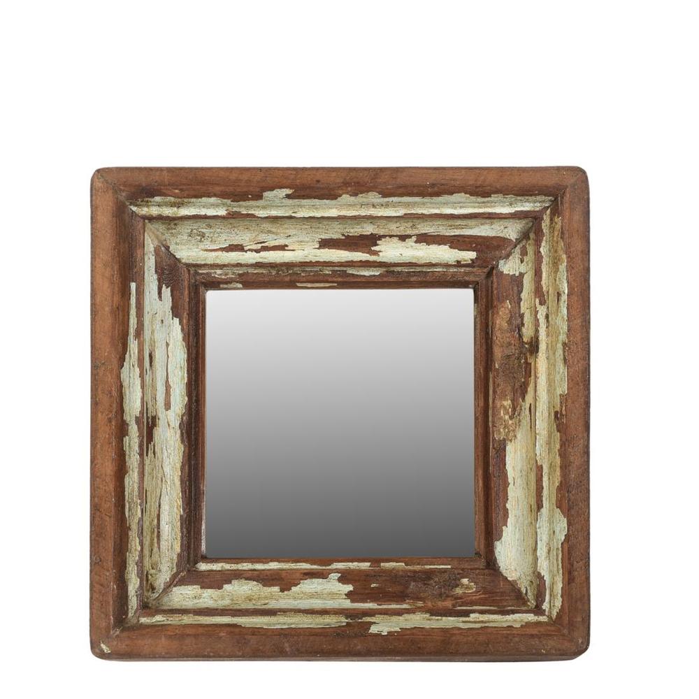 Gregorios vintage wall mirror 9inx3inx11in