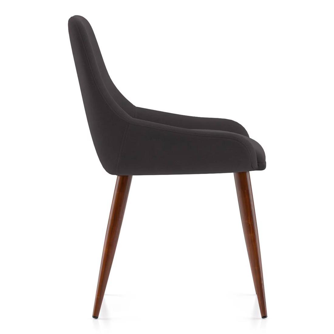 Atlas Crest Solid Wood 6 Seater Dining Table with 6 Rickman Lounge Chair