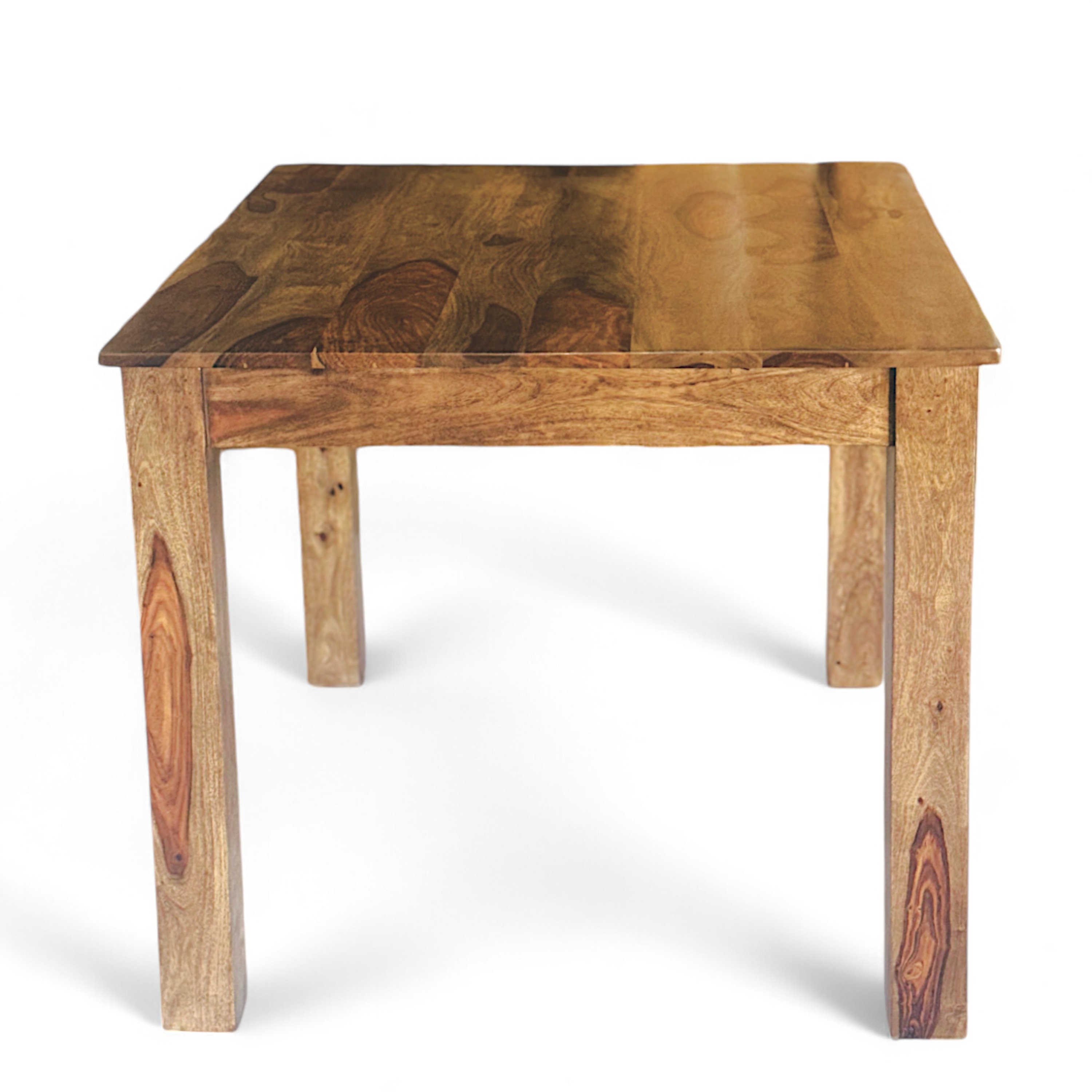 Oakmont Sheesham Wood Dining Table In Teak Finish