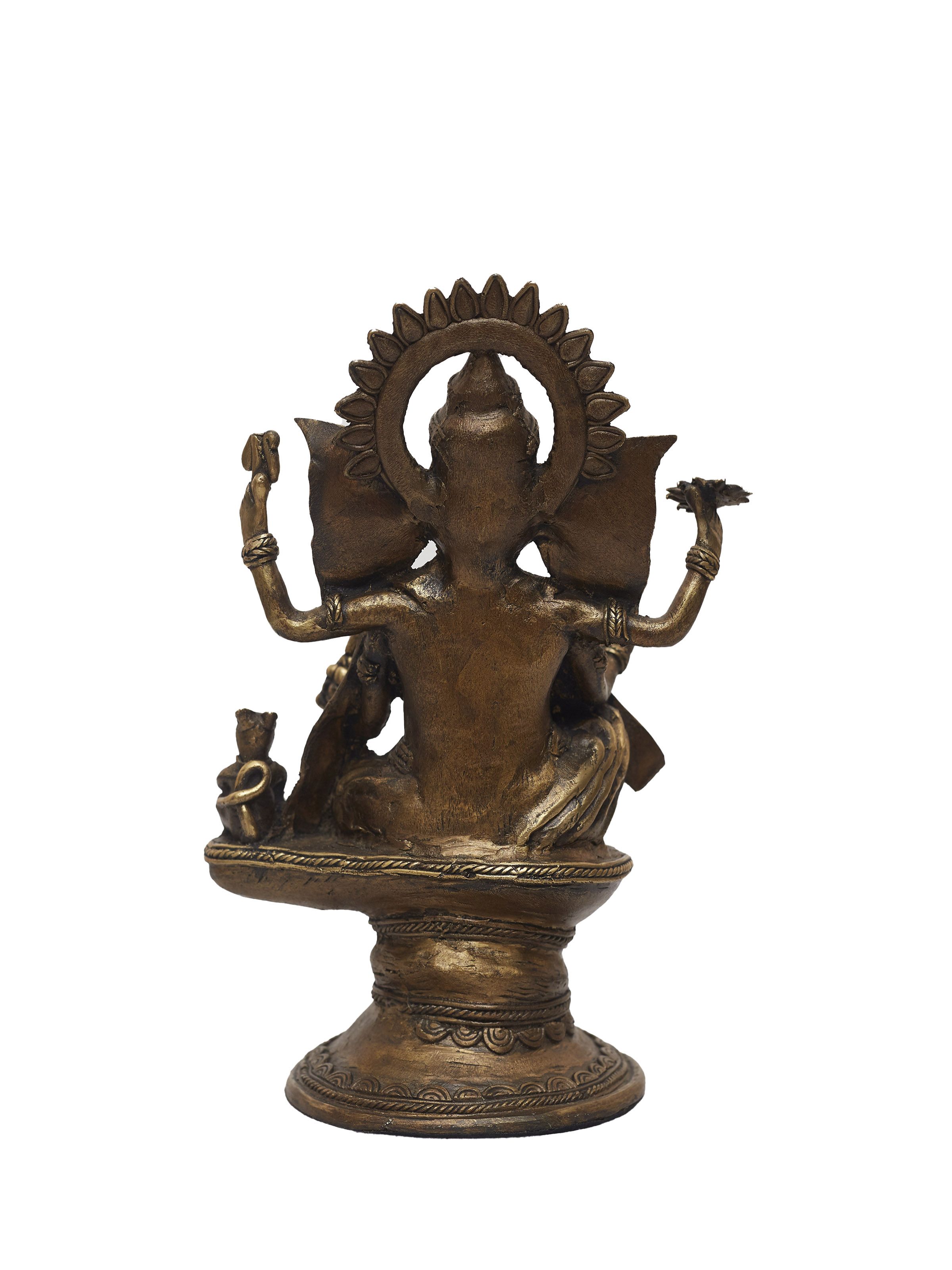 Dhokra Brass Ganesha Idol