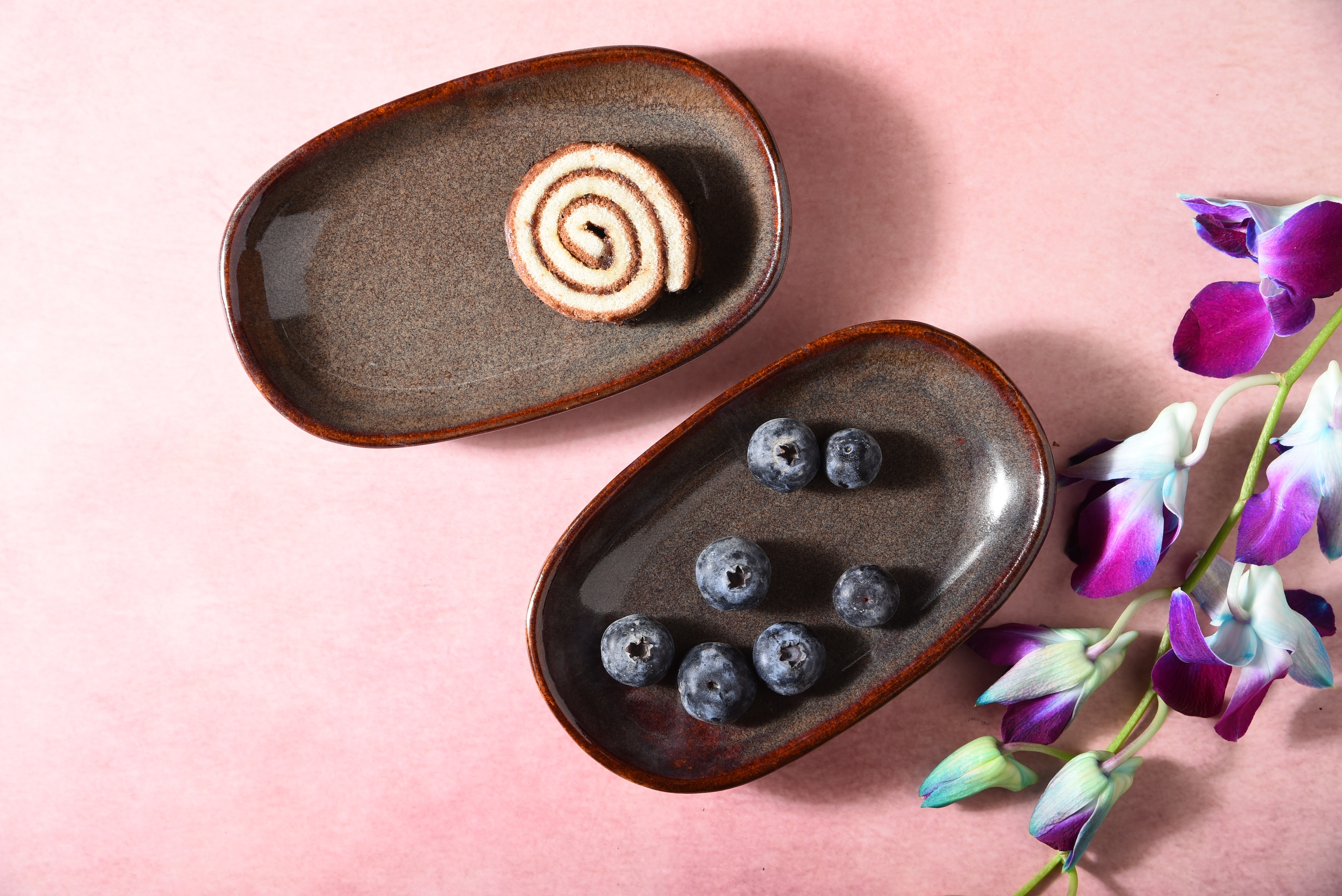 Brown Rustica Rustic Ceramic Snack Plates - Simply Soho