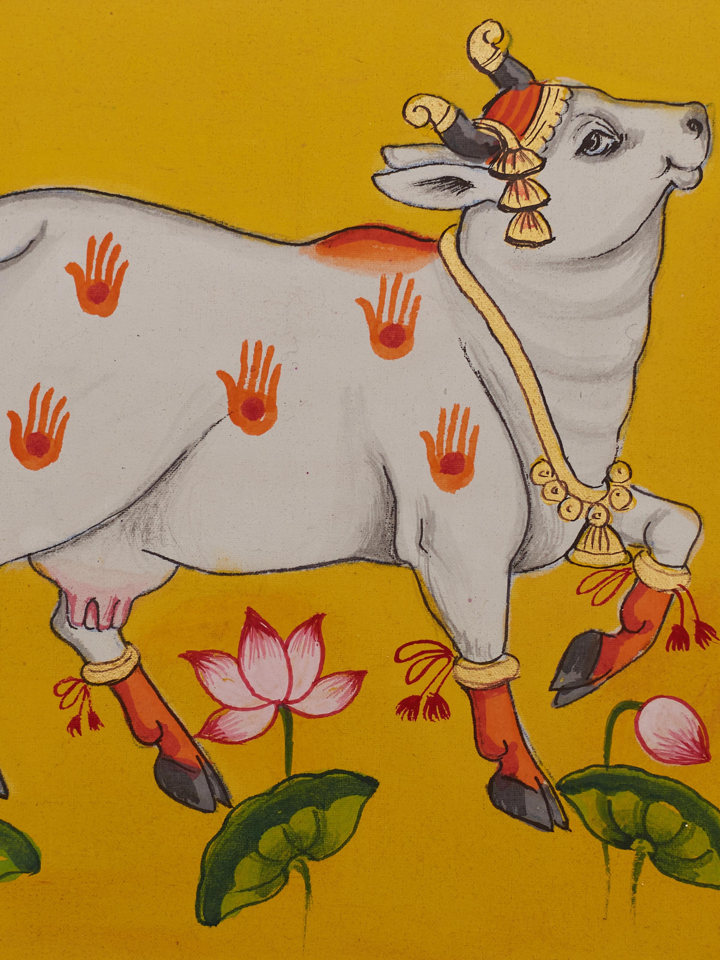Pichwai Cow Pichwai Painting