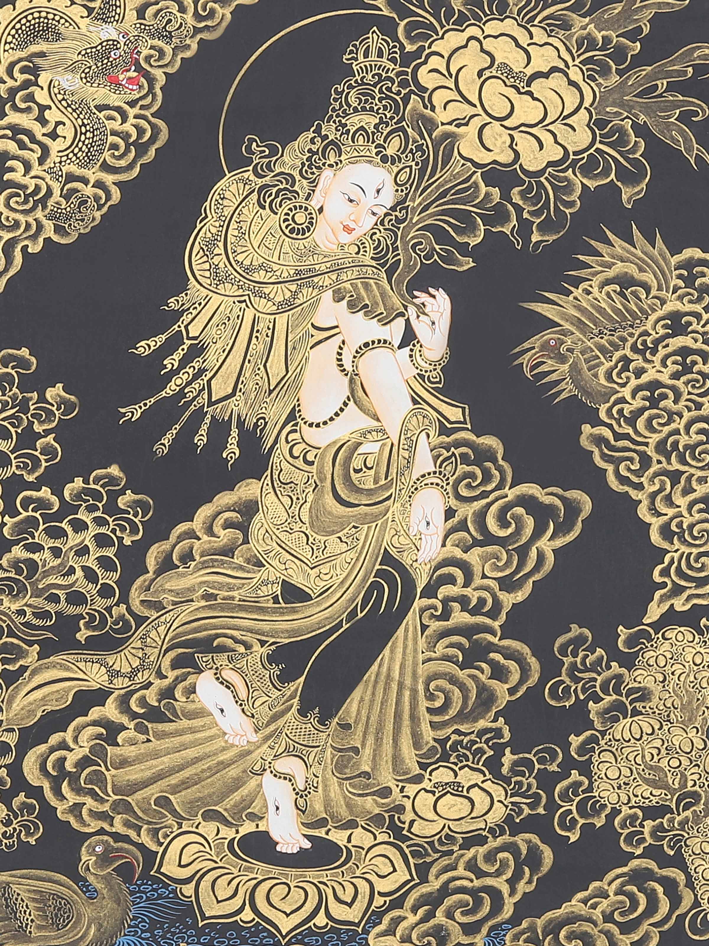 Thangka Canvas Painting