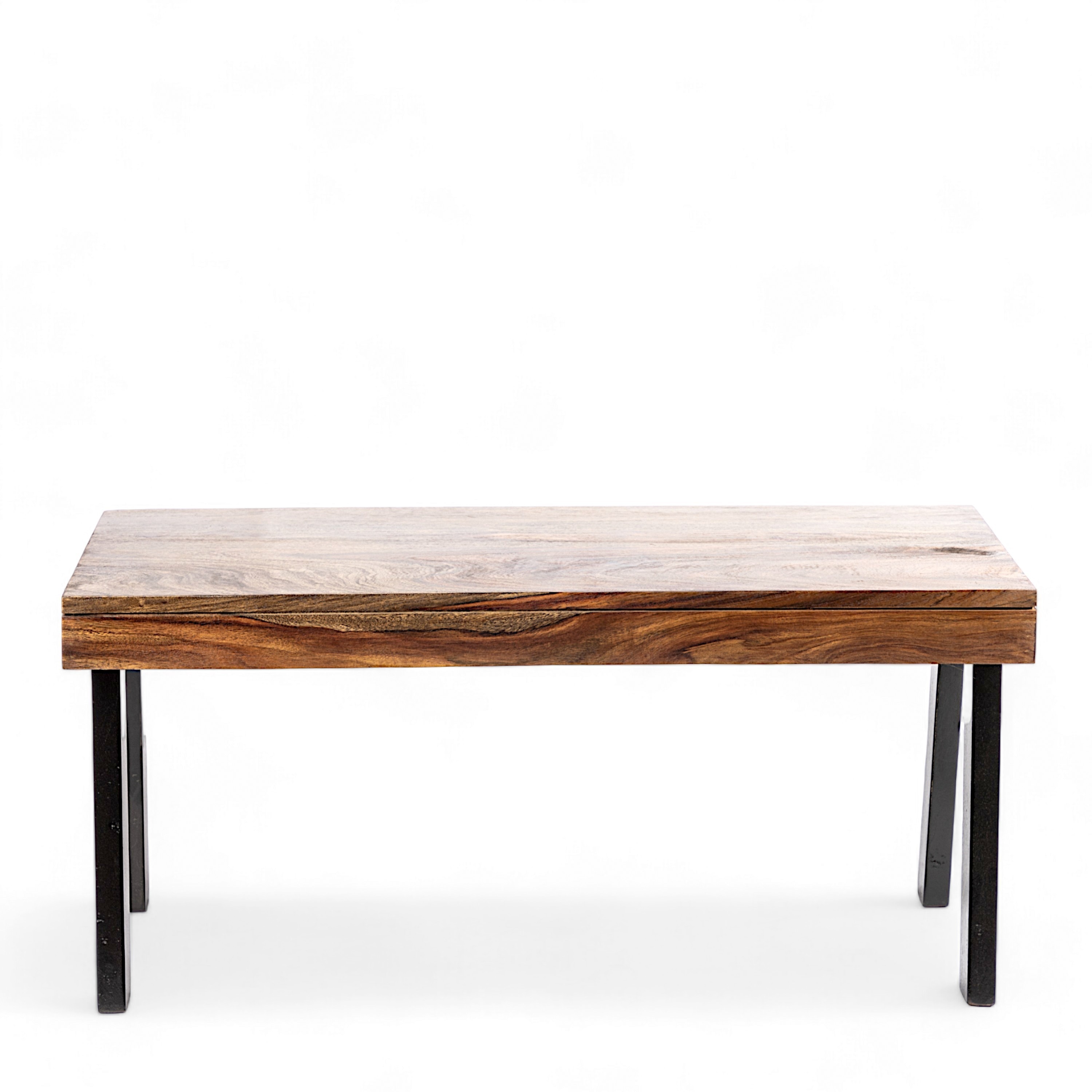 Mayfield Sheesham Wood Coffee Table In Teak Finish