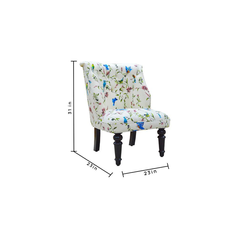 The Cuddly Throne Lounge Chair In White Fabric