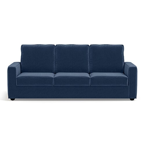 Apollo Sofa Set (Colour : Lapis Blue, Cushion : Soft, Back Type : High Back, Seater : 3+2+1)