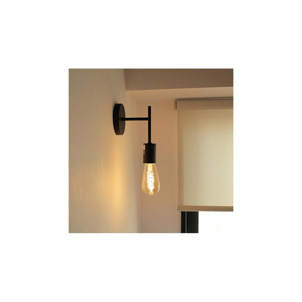 Leibal Black Metal Wall Light