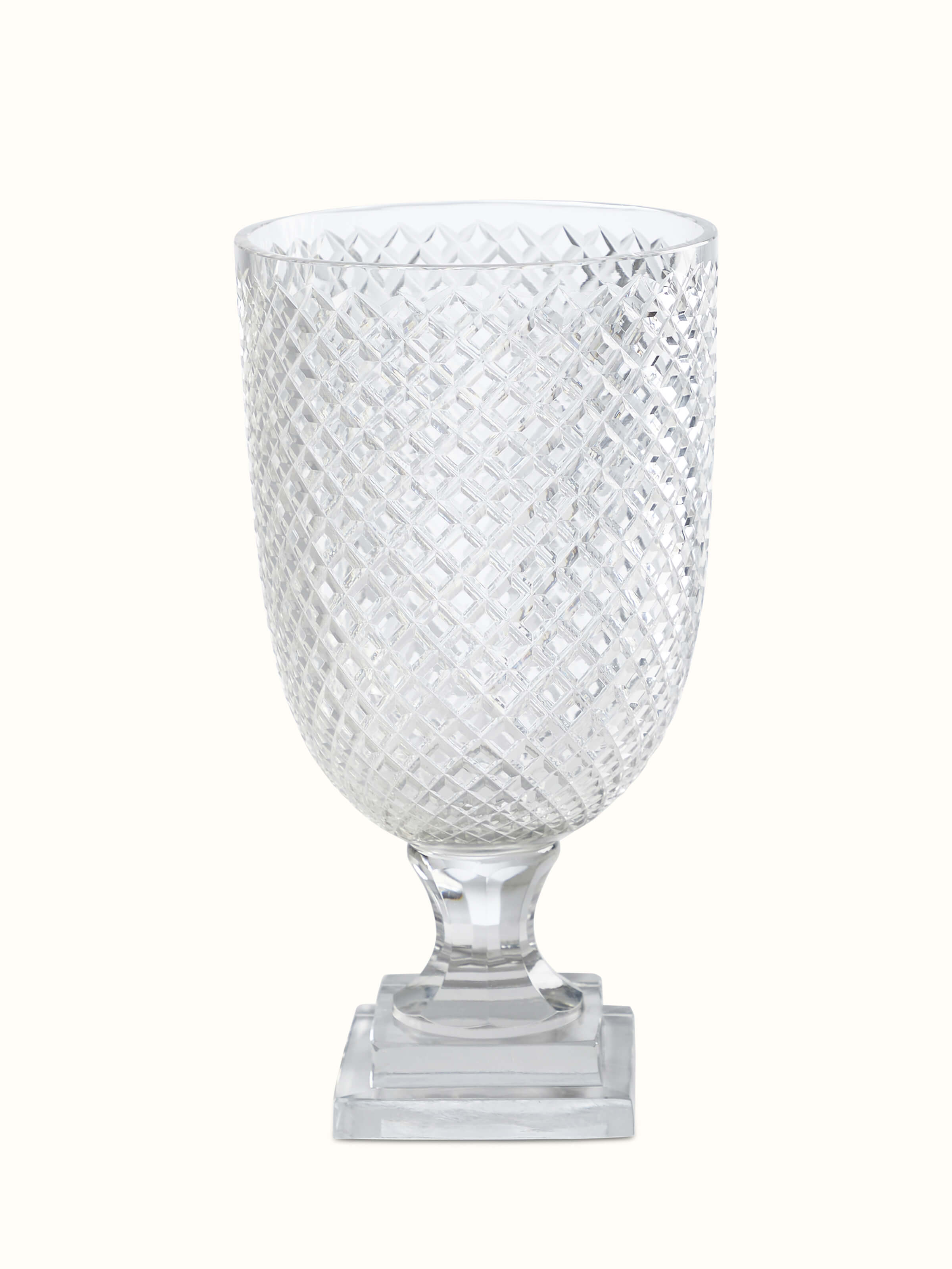 Hurricane Glass Table Vase