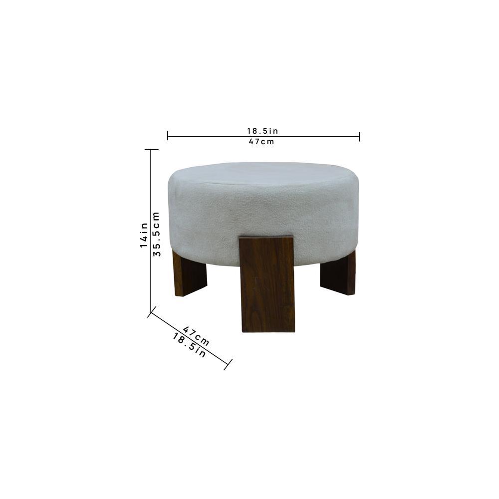 Vista Stool (White Texture )