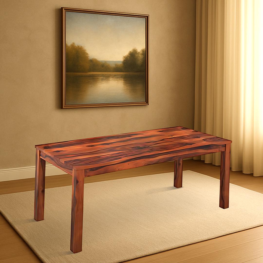 Arabia XXL 8 Seater Dining Table In Teak Finish