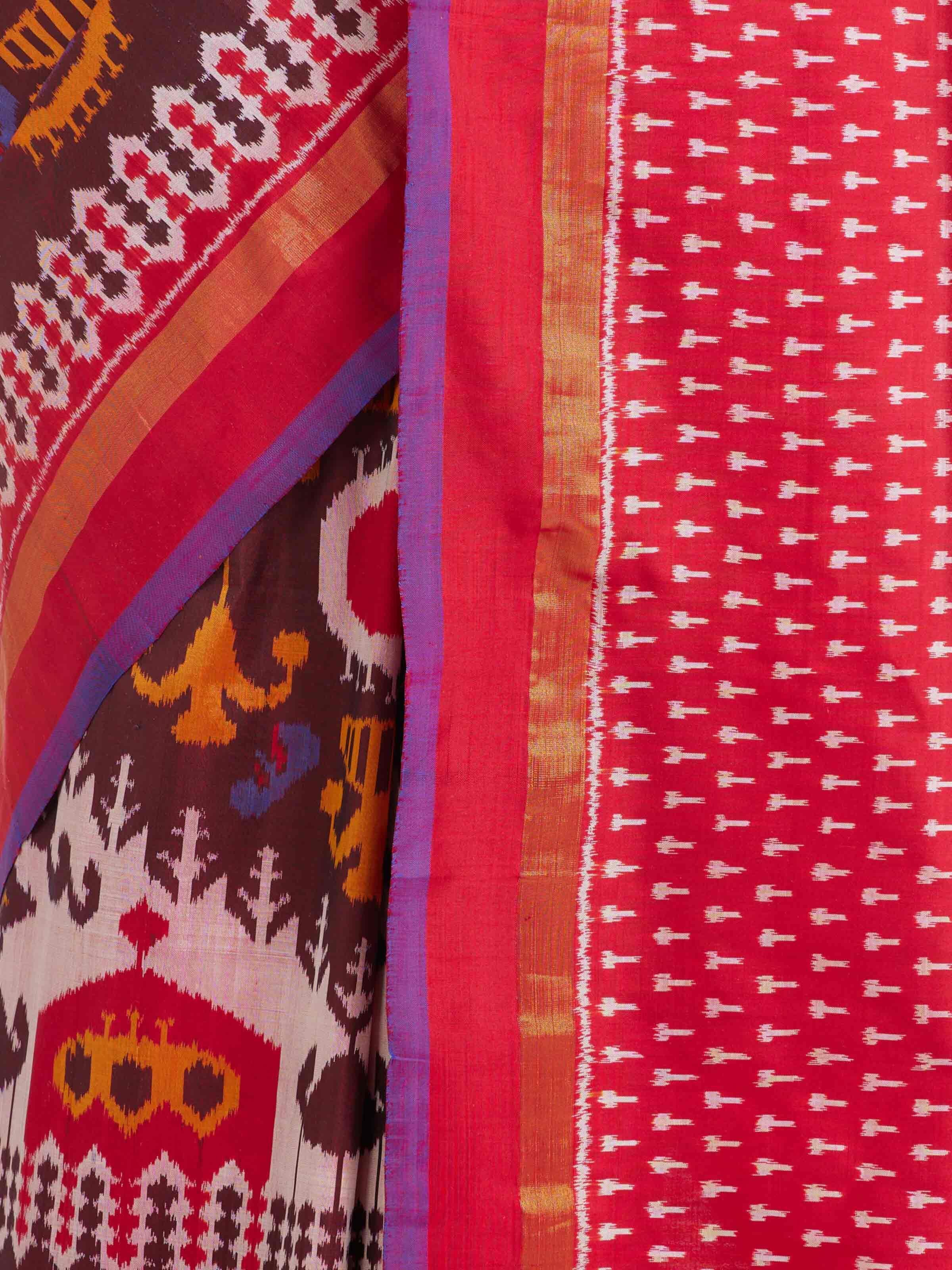 Pochampally Single Ikat Saree