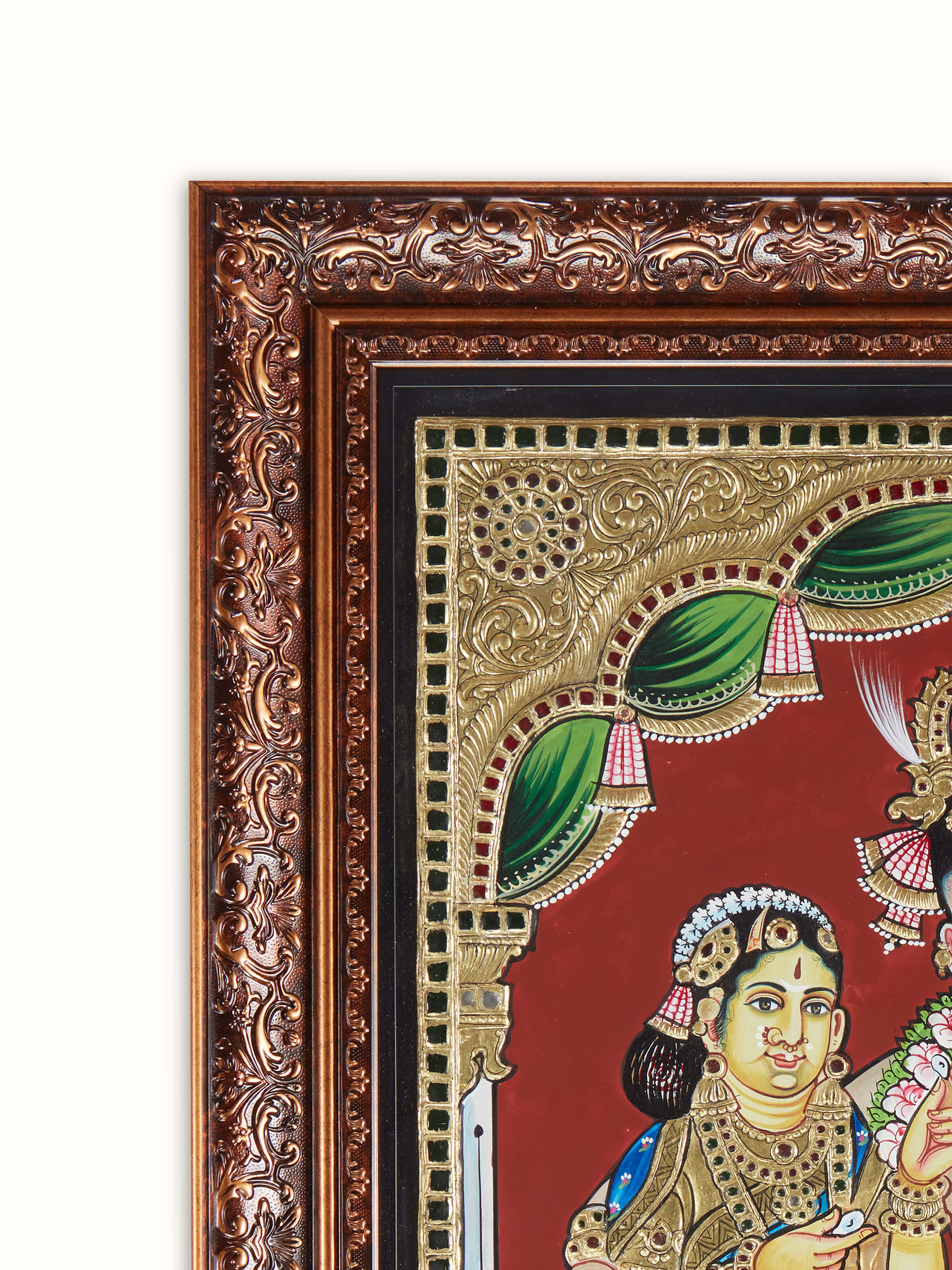Krishna Thanjavur Painting