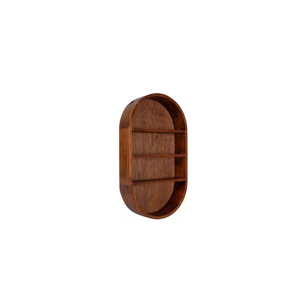WOODENMOOD Rectangular Wall Rack
