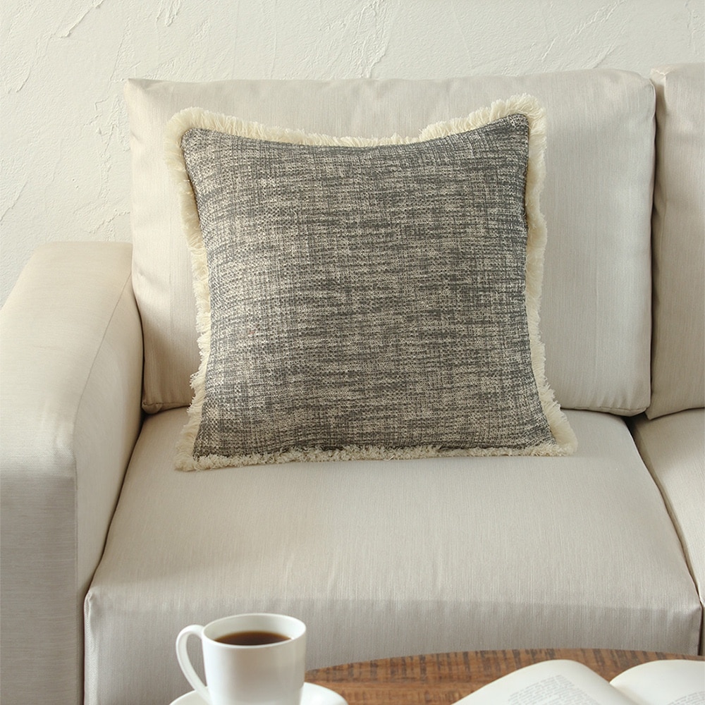 Matsya Vala Set Of 2 Cushion Covers With Black Colour