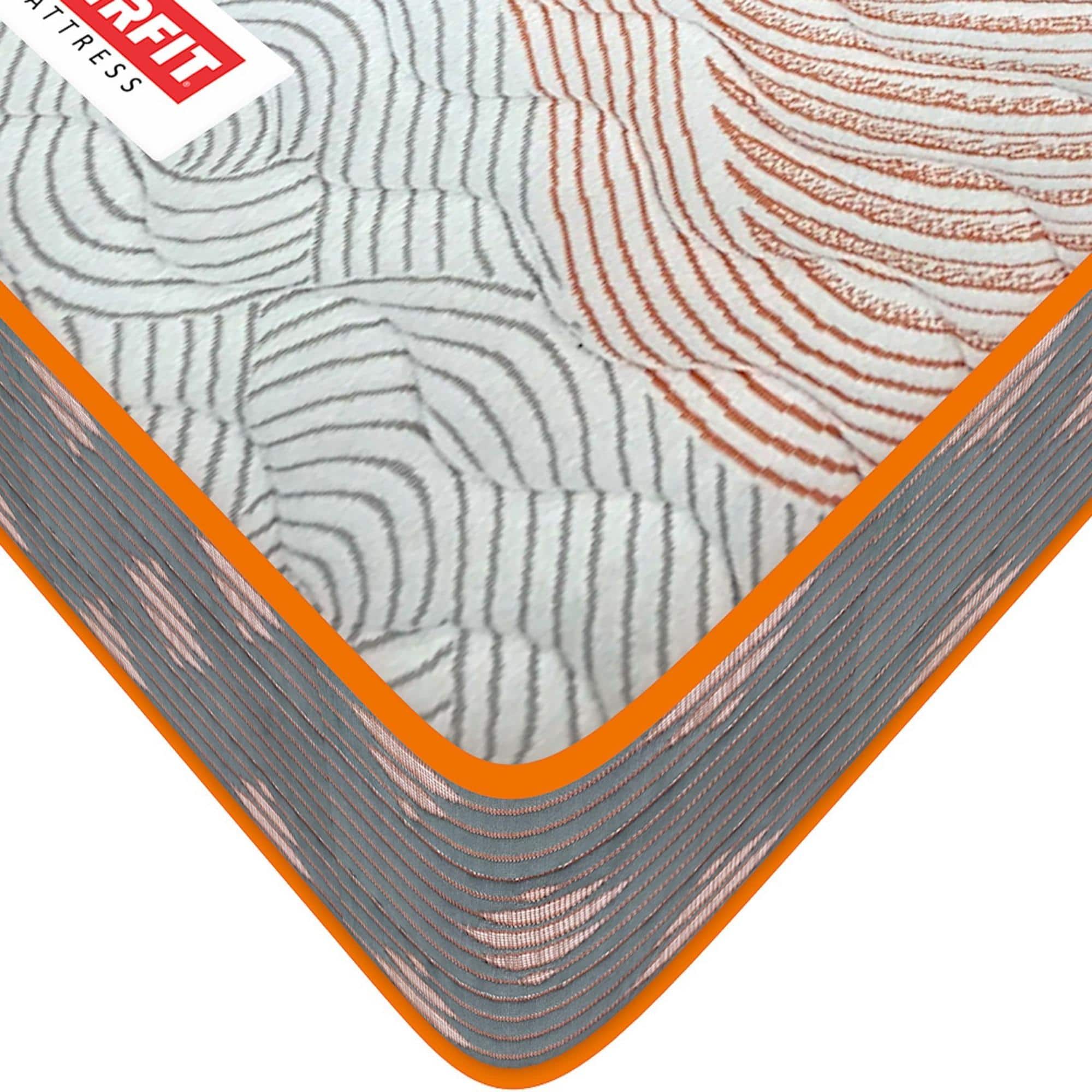 Health Spa Active Orthopedic High Resilience Foam Mattress (72 x 30 in, 8 Inches)