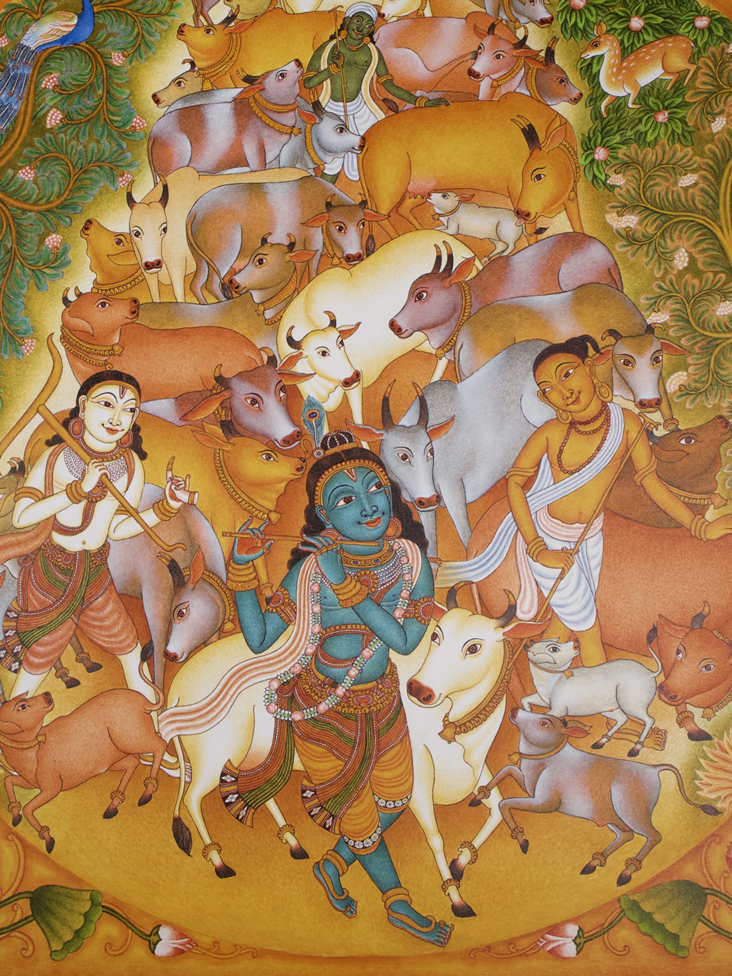Nanda Nandana Kerala Mural Painting