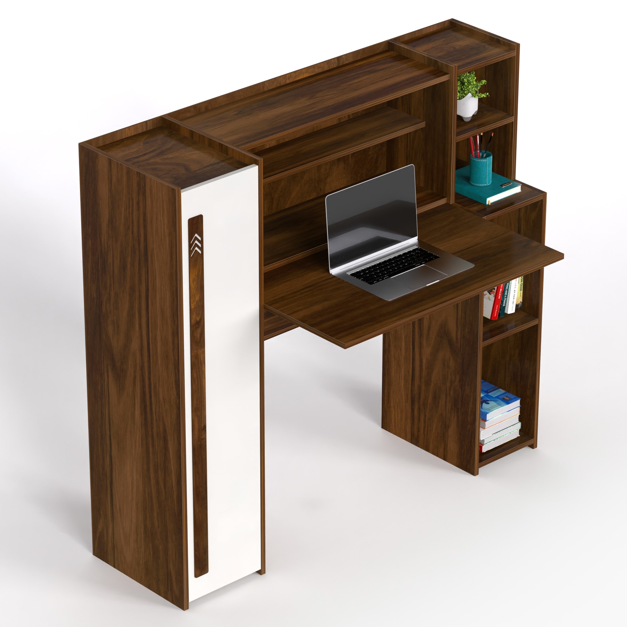 Walden Engineered Wood Study And Computer Laptop Table