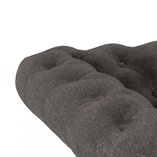Winchester Premium 1 Seater Fabric Sofa in Smoke Grey Colour