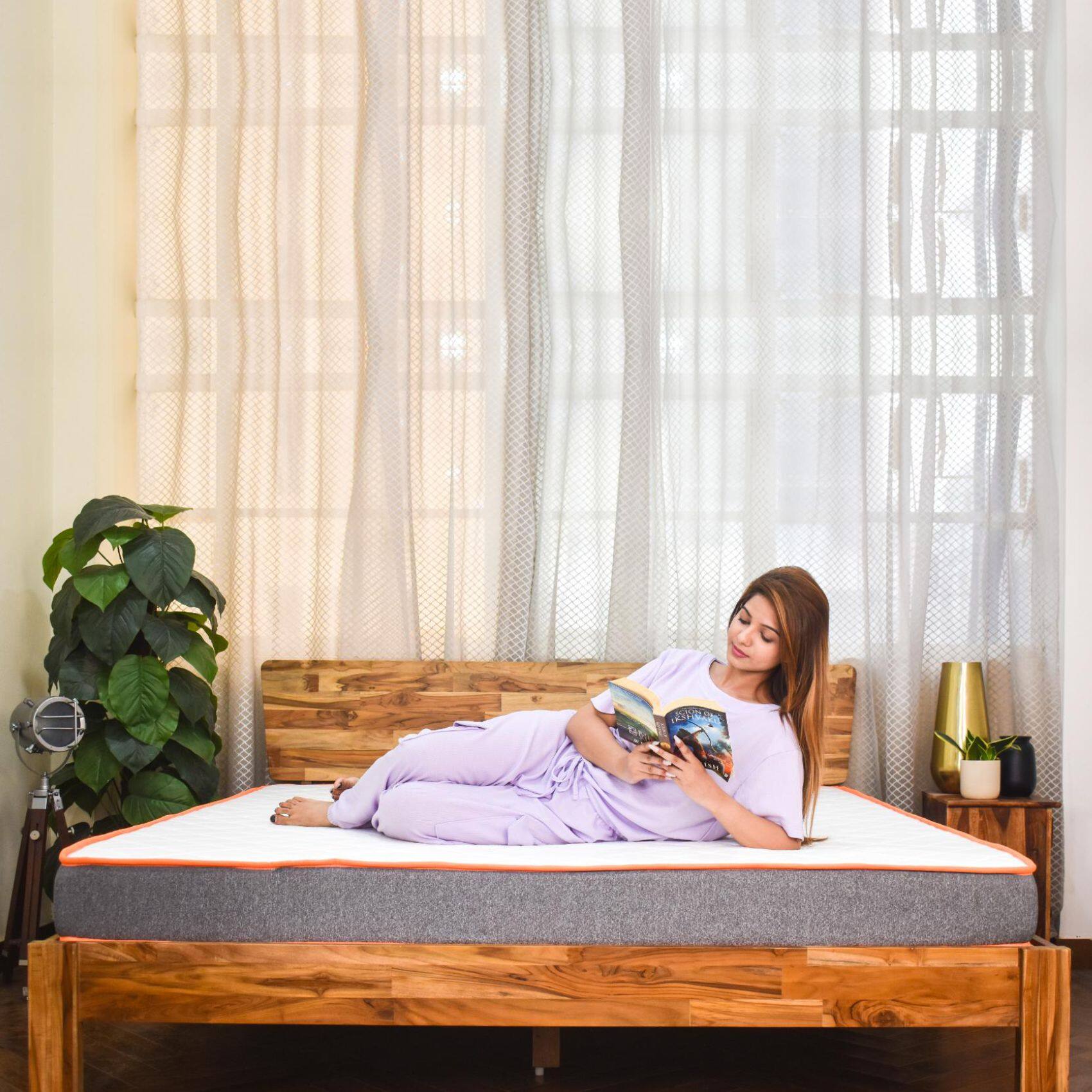 Dual Comfort - Hard & Soft 7 Pressure Zone Layer Mattress - Usha Shriram