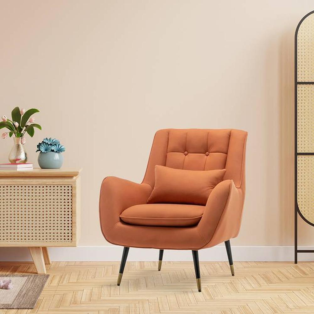 Dowdle Accent/Lounge Chair Orange