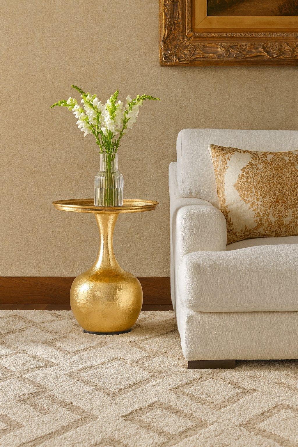 Brass Thathera End & Side Table
