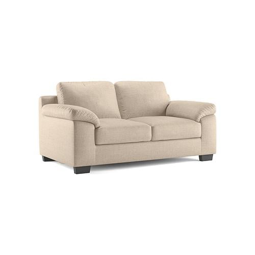 Esquel Essential 2 Seater Fabric Sofa in Pearl Colour