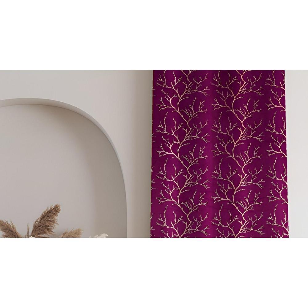 Dry Pack of 2 Blackout Long Door Curtain