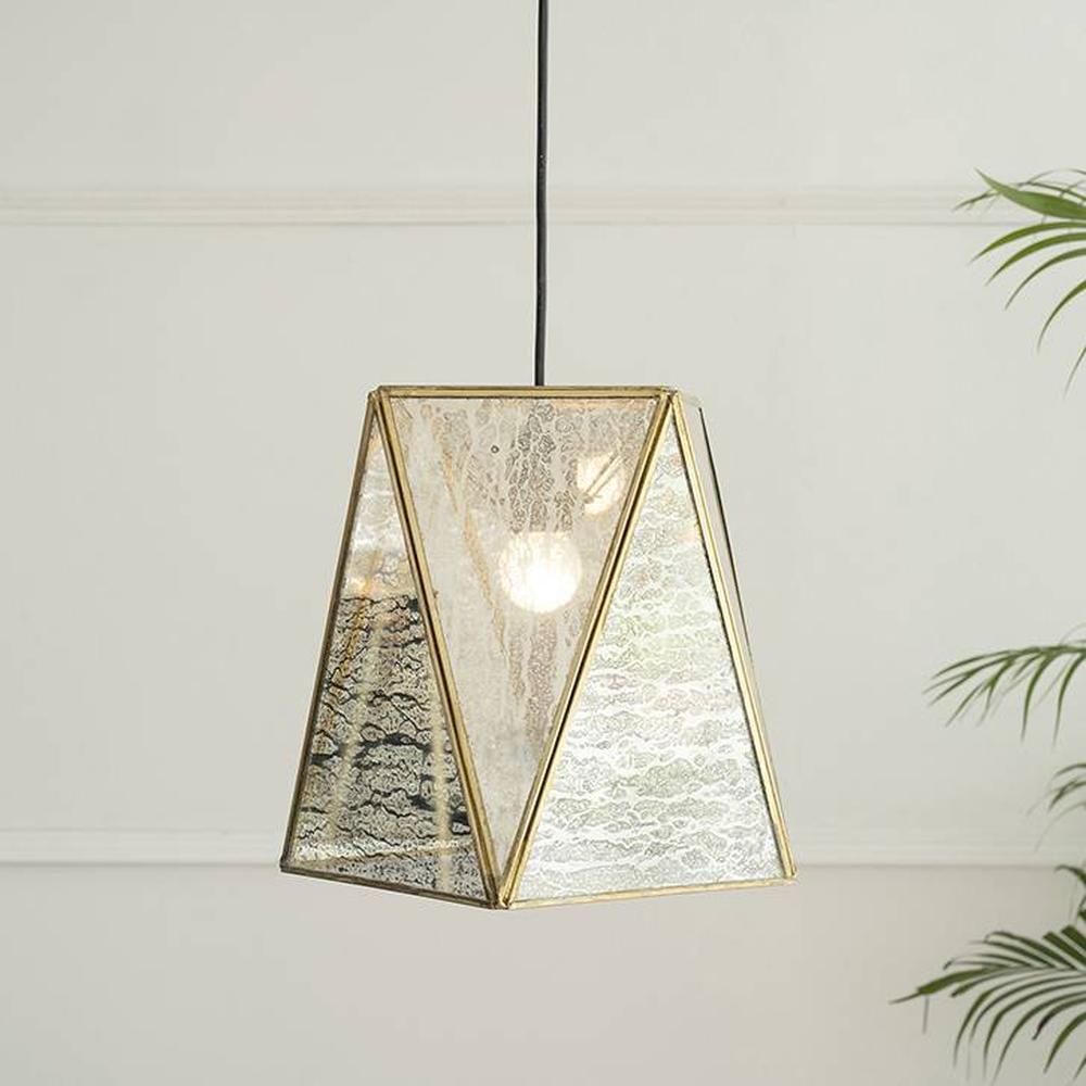Maisie Gold Iron Hanging Light