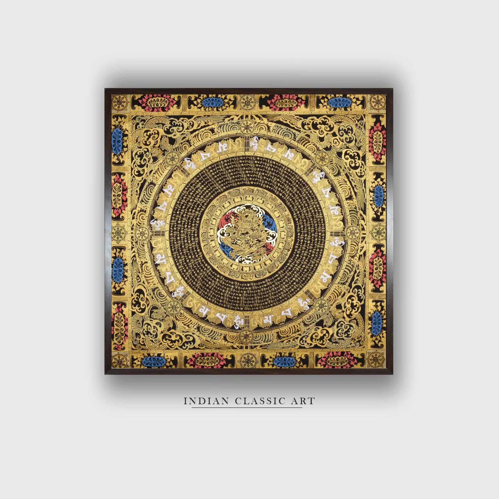 Mandala Canvas Wall Prints Canvas Wall Prints Set of 2 Multicolor Matte