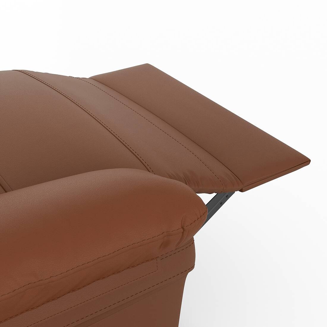 Bernice One Seater Recliner in Tan Colour