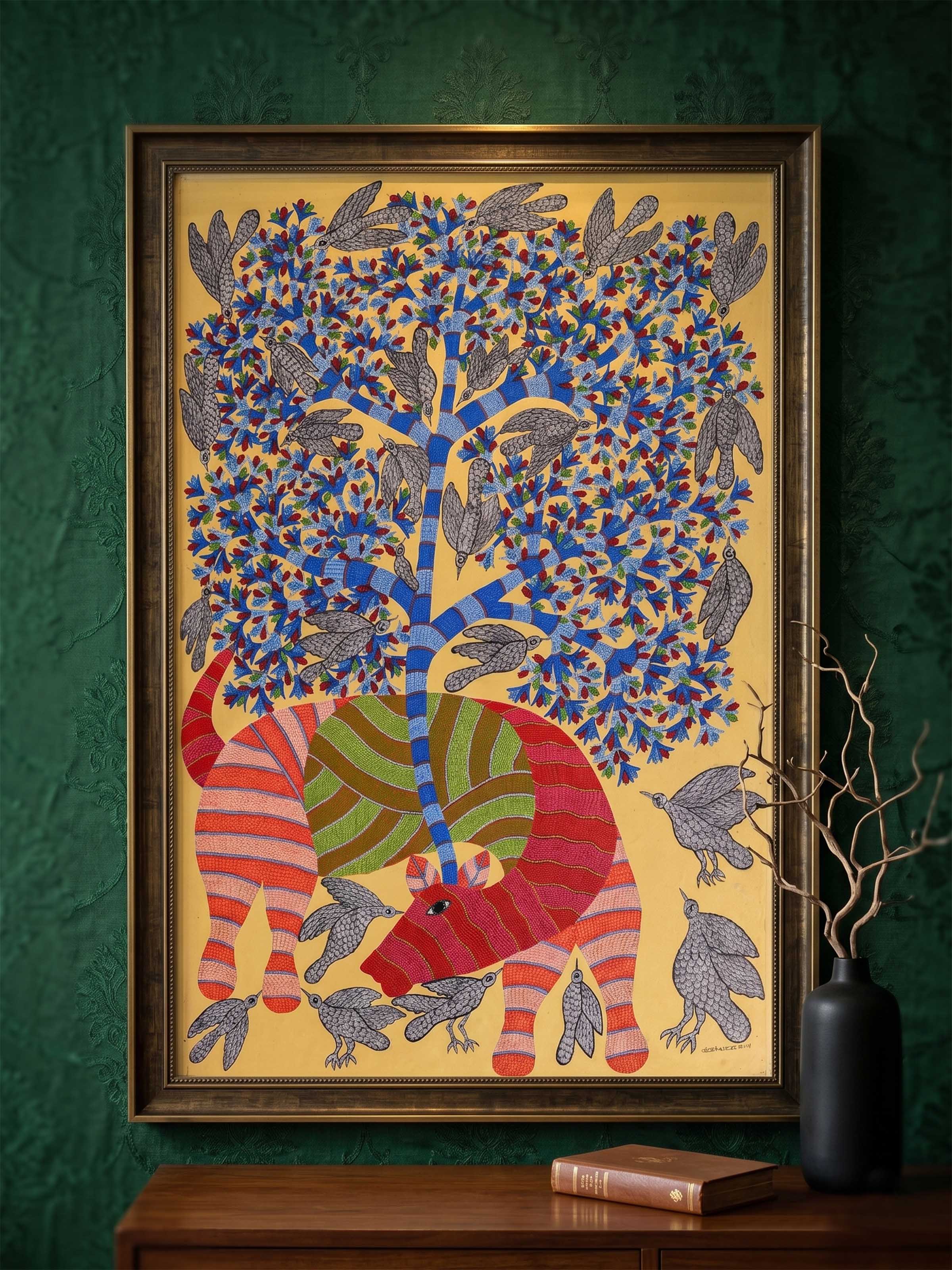 Rangeela Mrig Gond Art