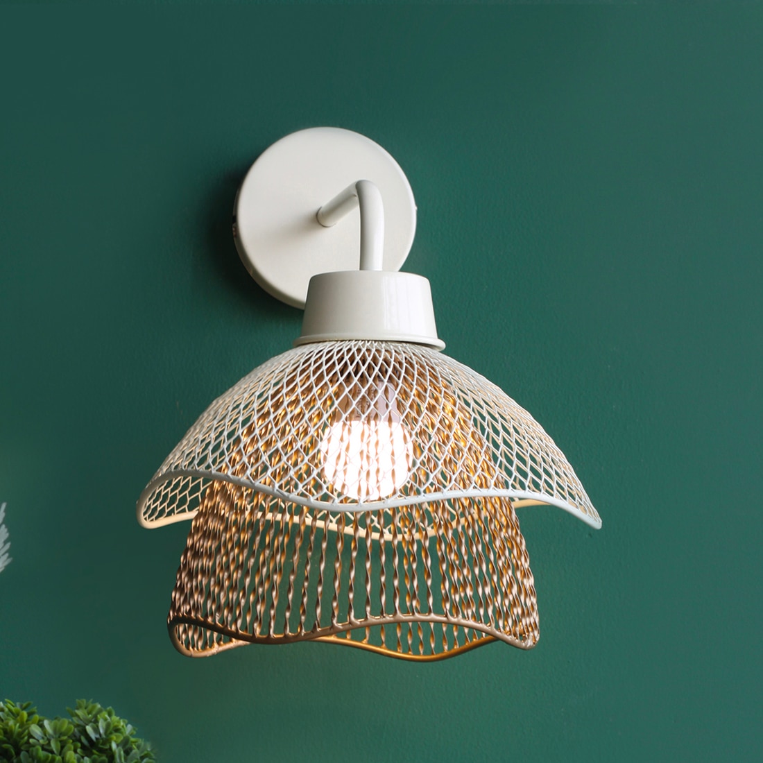 Mallawi Handcrafted Wall Lamp - Orange Tree