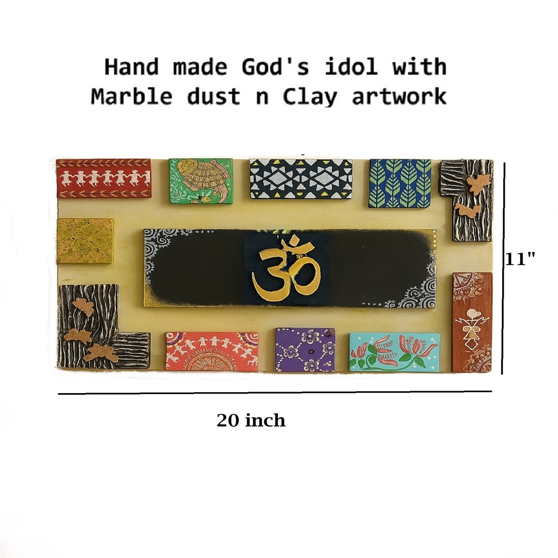 Wall Art Suneesh Om in Multicolor