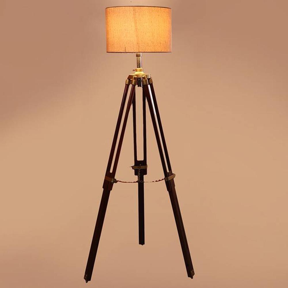 Stephen Beige Jute Shade Floor Lamp