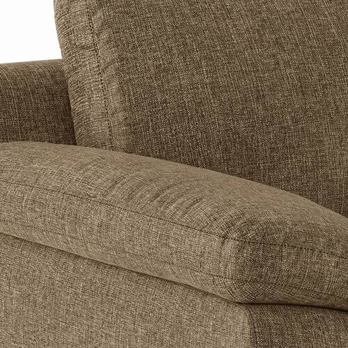 Esquel Essential 1 Seater Fabric Sofa in Dune Colour