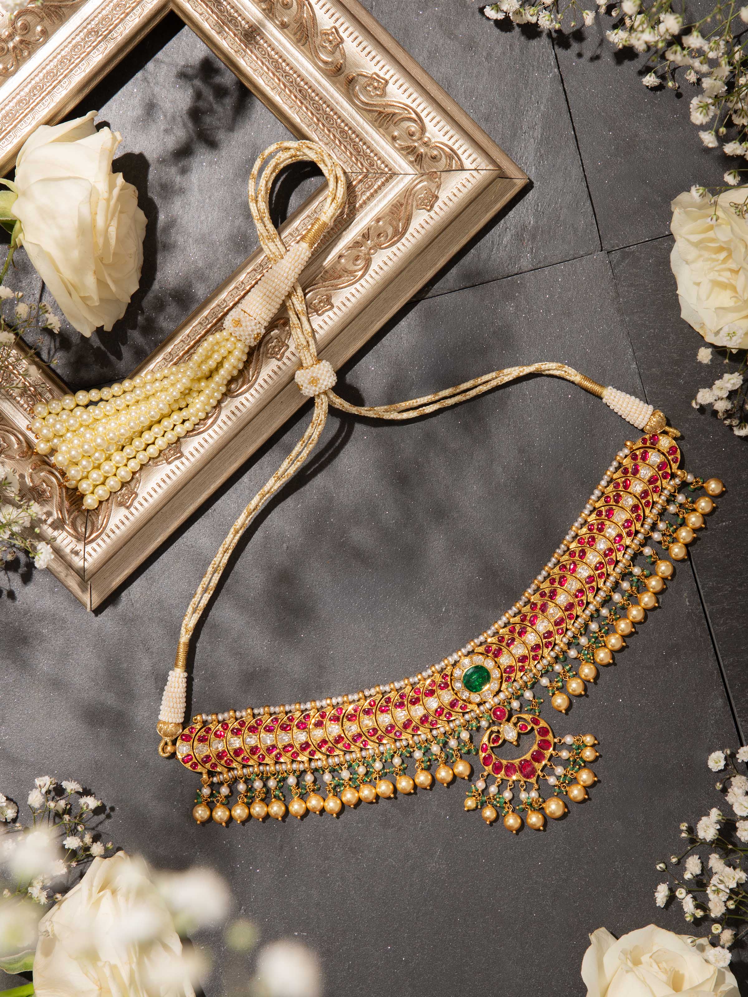 Kundala Velai 22 Karat Gold Choker