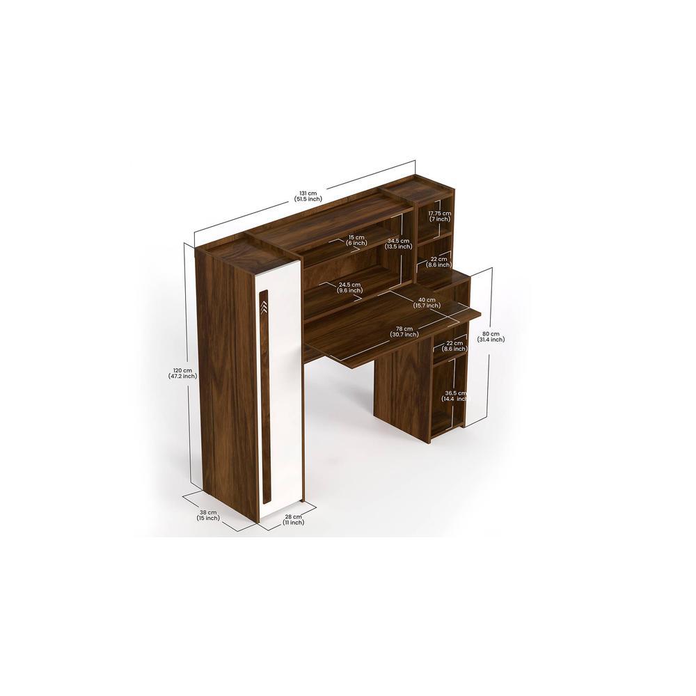 Walden Engineered Wood Study And Computer Laptop Table