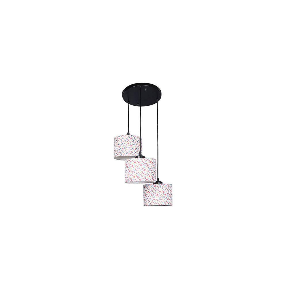 Oakley Multicolour Fabric Cluster Hanging Light