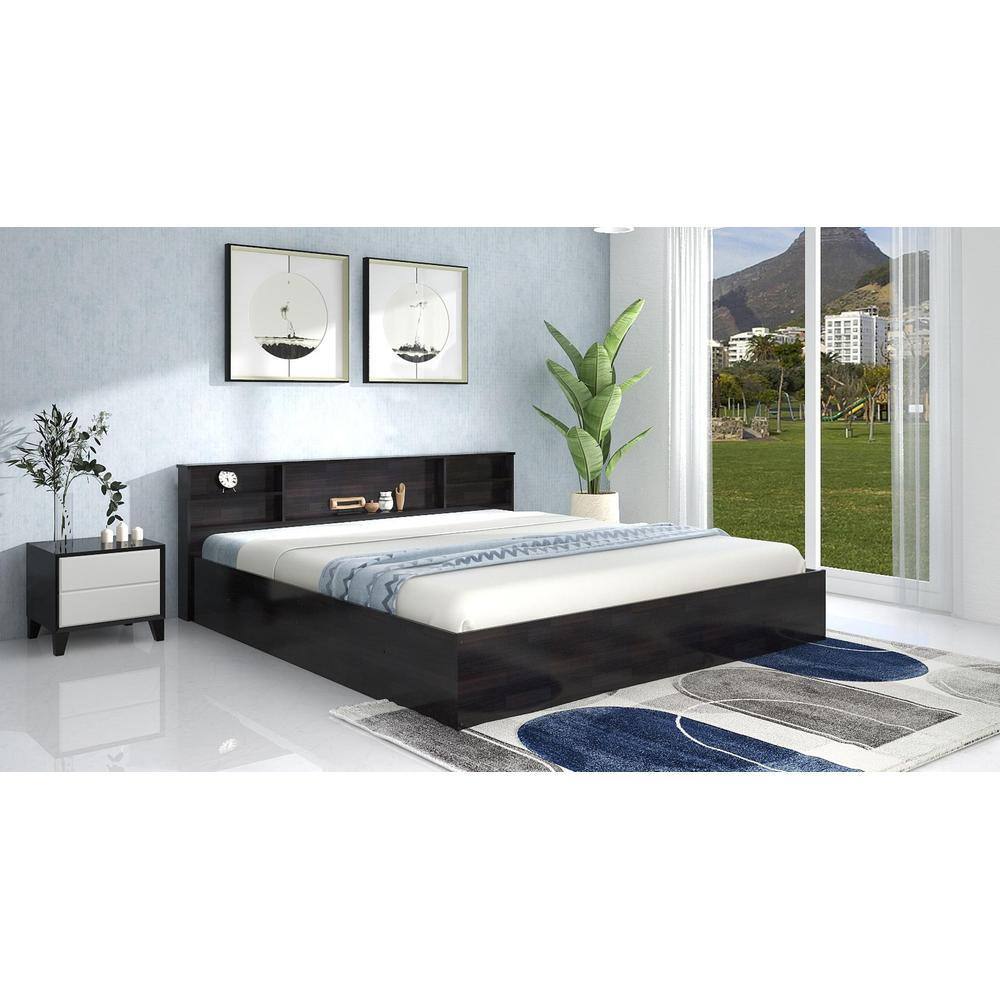 Tsukiko Queen Bed Wenge