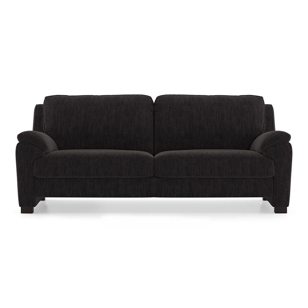 Farina Premium 3 Seater Fabric Sofa in Graphite Grey Colour