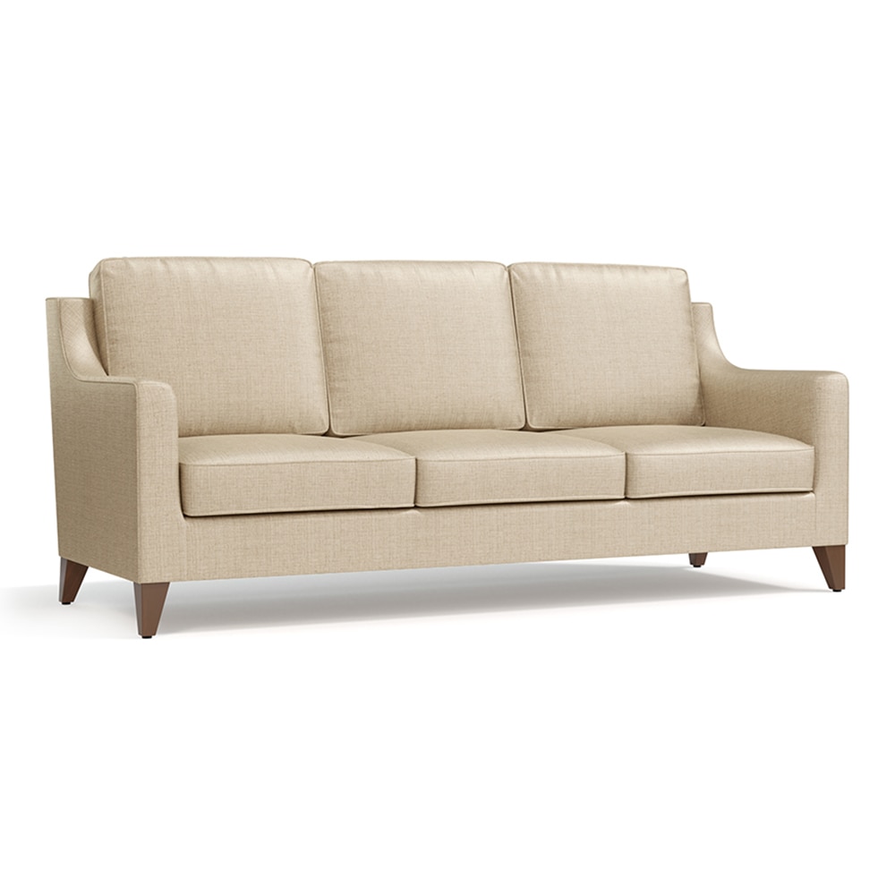 Abbey Sofa Set (Colour : Pearl, Cushion : Hard, Seater : 3+2+1)