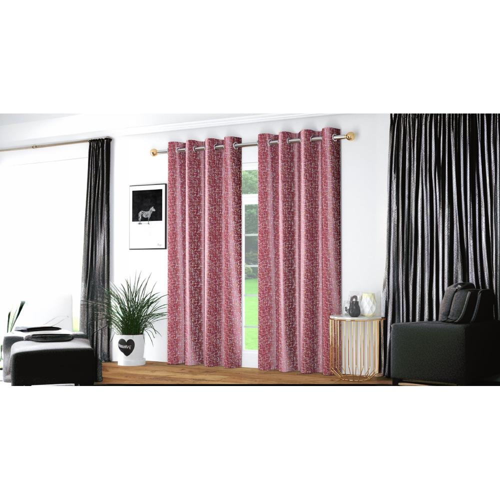 Haier Pack of 2 Room Darkning Long Door Curtains