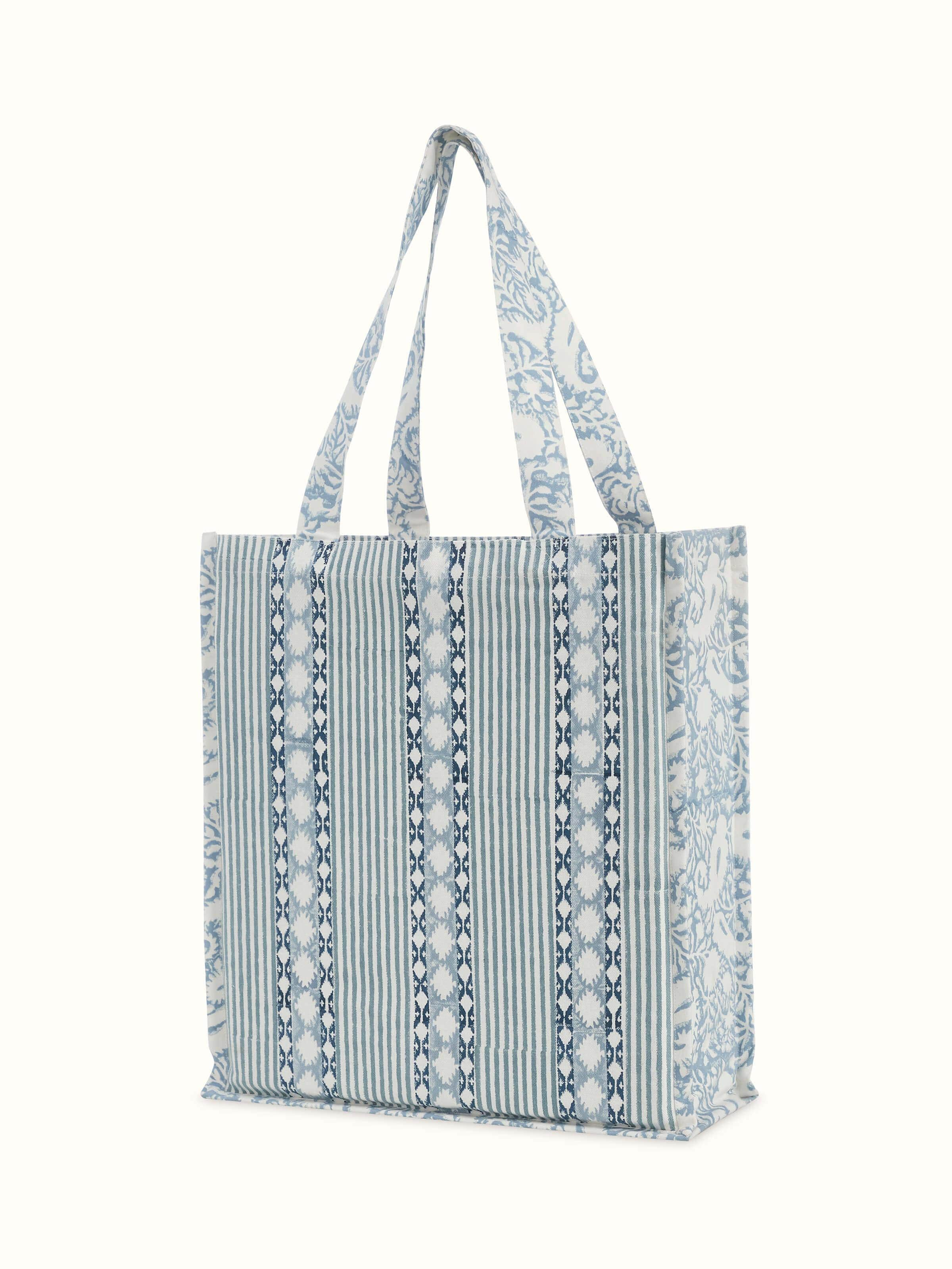 Canvas Hand Block Printed Handbag