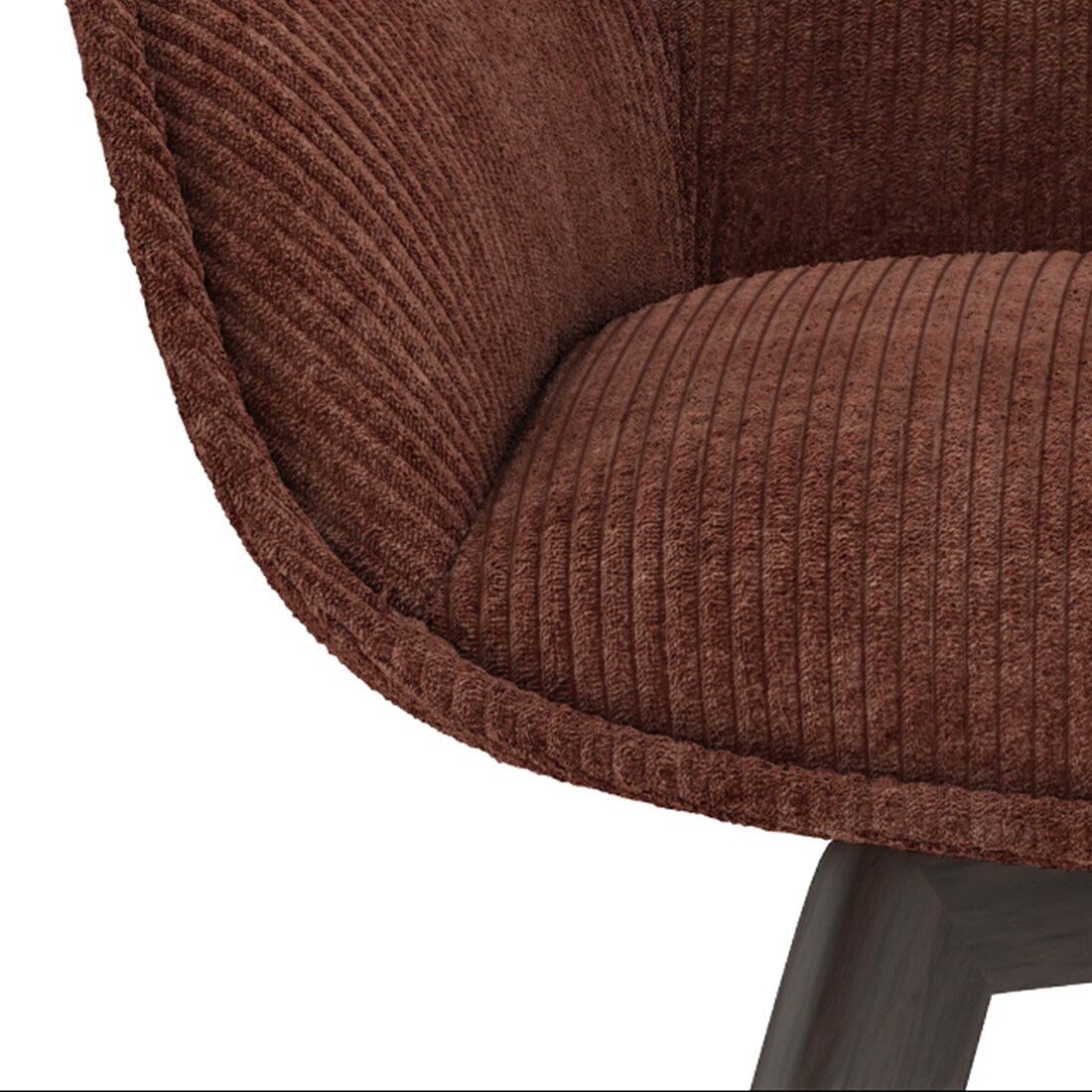 Aero Solid Wood 6 Seater Dining Table With Bren Dining Chair