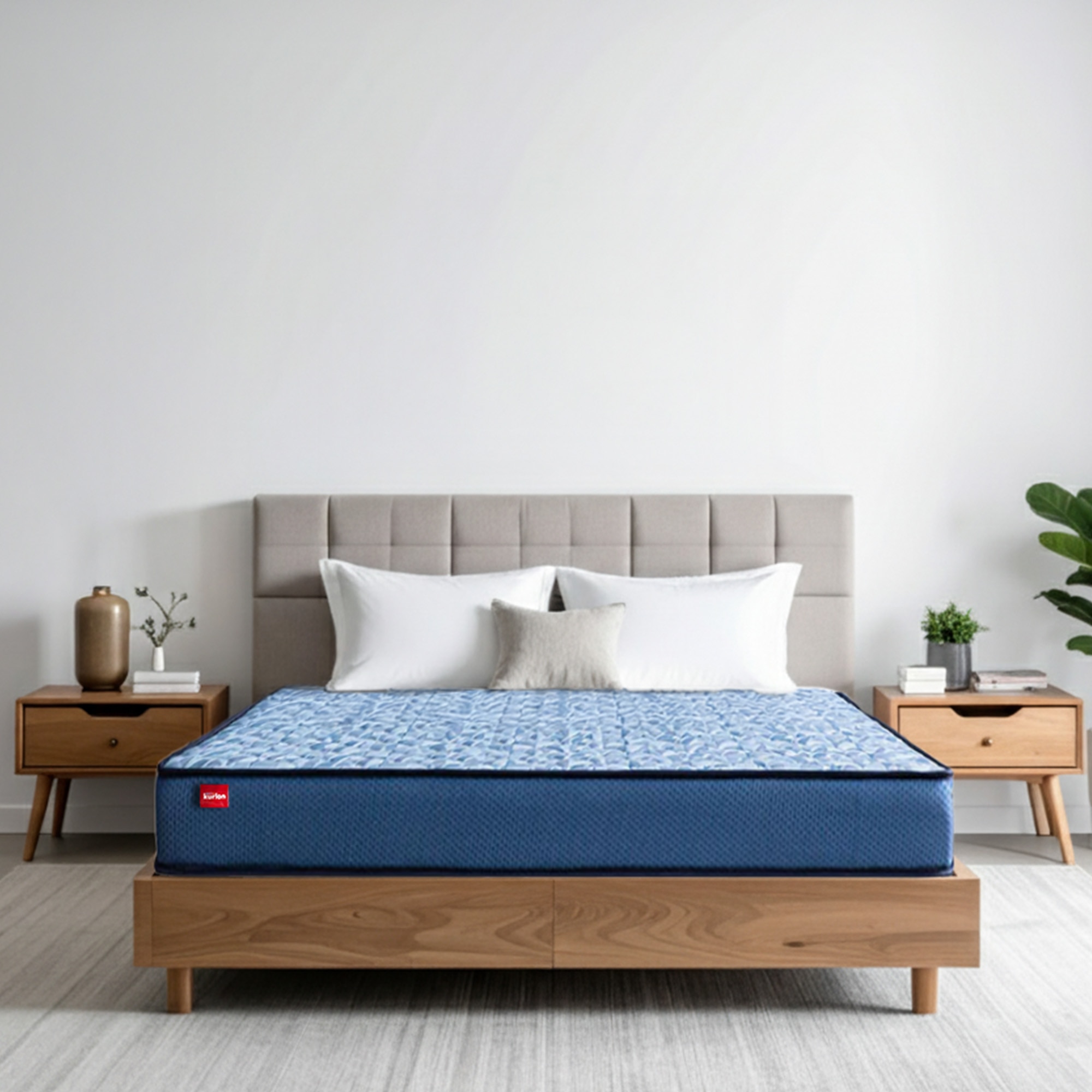 KURLON DuoRest Essential 5 inch Double Bonded Foam Mattress (L x W: 72 inch x 48 inch)