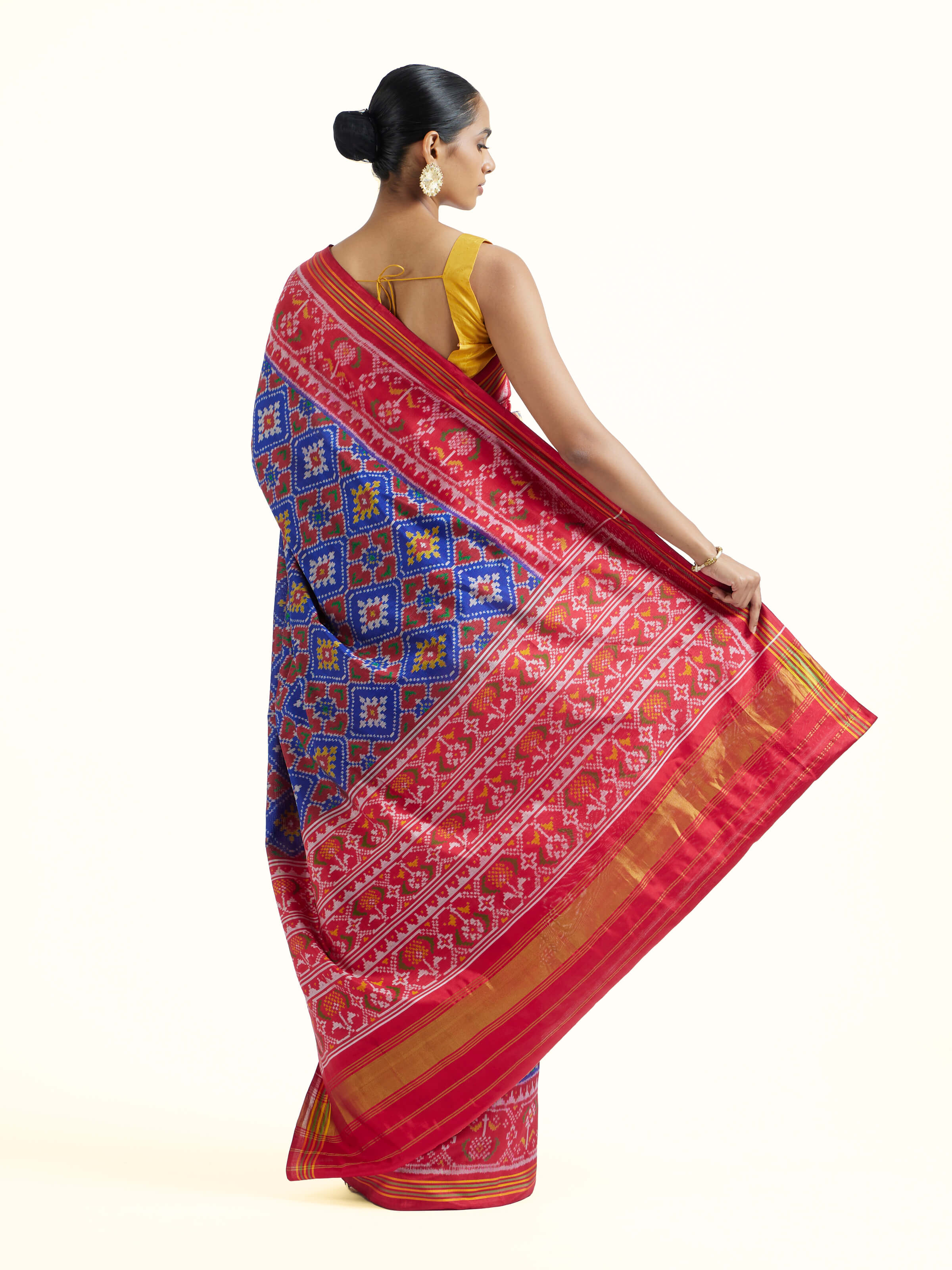 Rajkot Semi Patola Saree