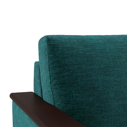 Corby Premium 1 Seater Fabric Sofa in Malibu Colour