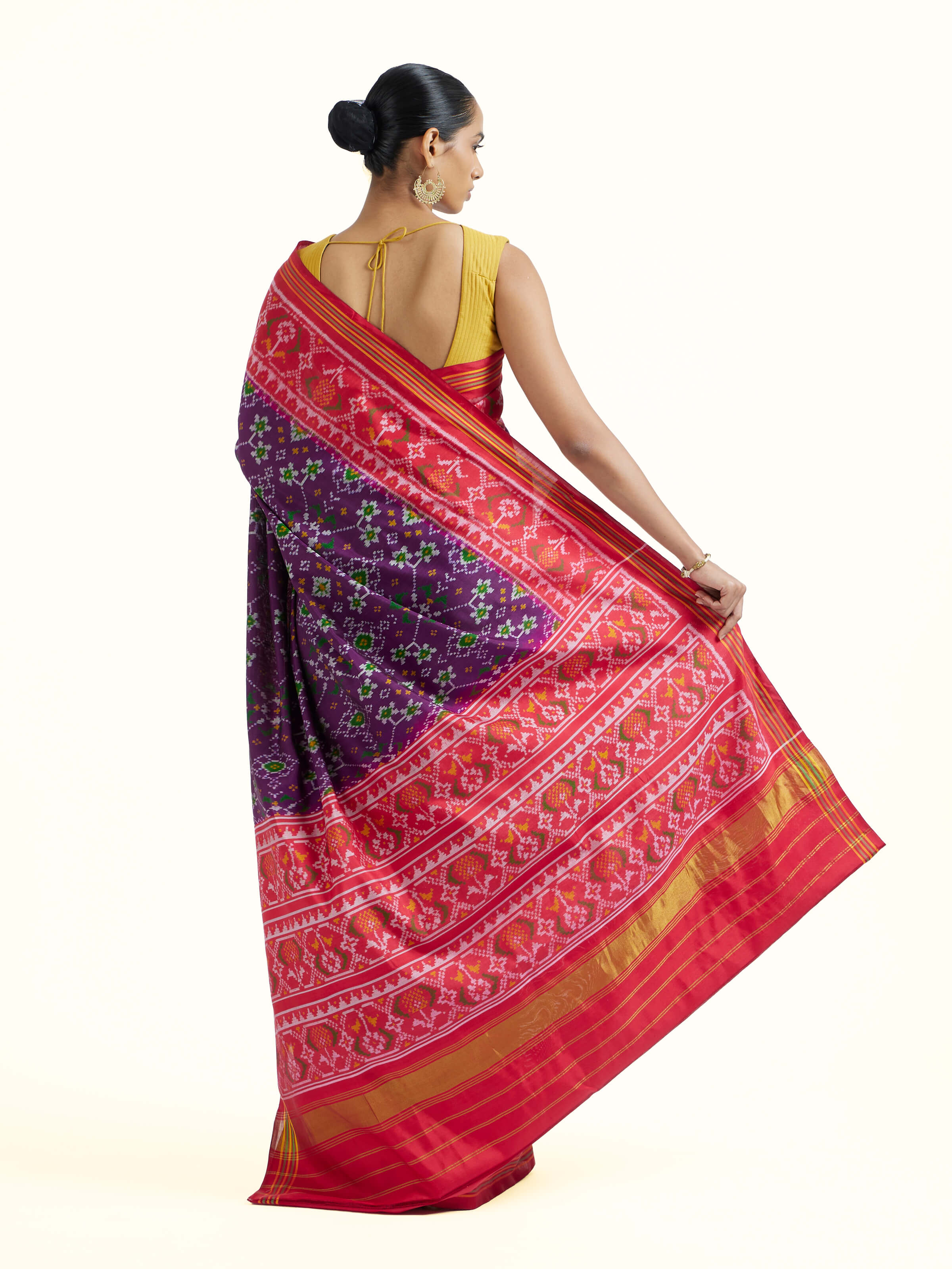 Rajkot Semi Patola Saree